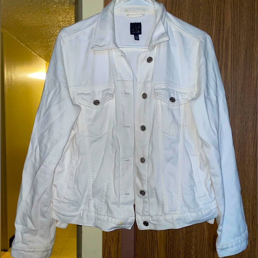 Gap Denim Jean Jacket | White